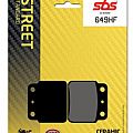 Τακάκια μοτοσυκλετών SBS 649HF FA137 STD STREET FR/RR