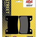 Τακάκια μοτοσυκλετών SBS 665HF FA182 STD FR/RR