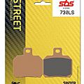 Motorcycle Brake pads SBS 730LS FA266 RR