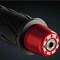 Αντίβαρα τιμονιού Lightech KTM02 Yamaha T-MAX, TDM900, FAZER 1000 Κόκκινα