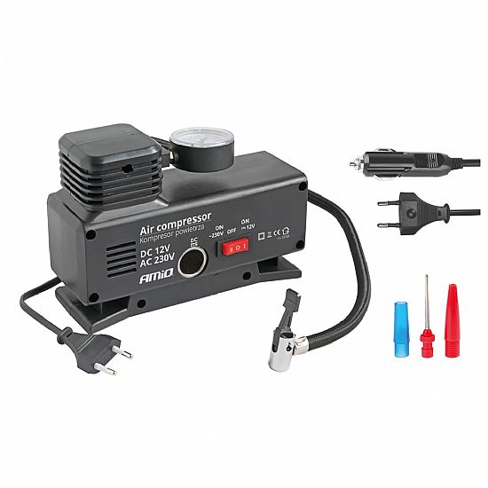 Κομπρεσέρ Αέρος Amio 12V/220V 18Bar - 250PSI