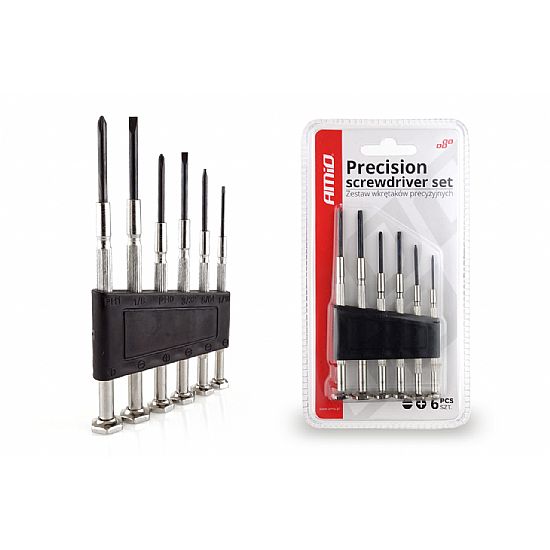 Amio Precision screwdriver set 6 pcs