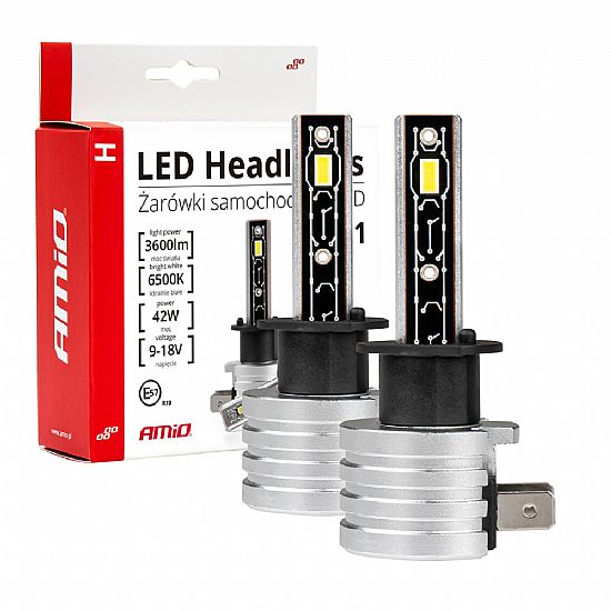 LED Headlights H-mini Series H1 AMiO-03329
