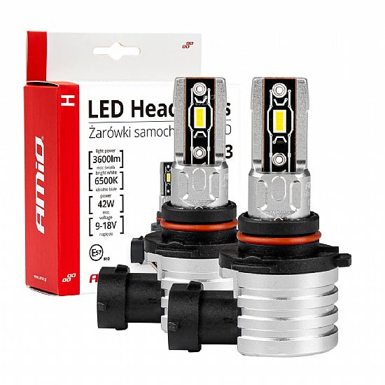 AMiO LED Headlights H-mini Series HB3 9005/HIR1 9011/H10 03334