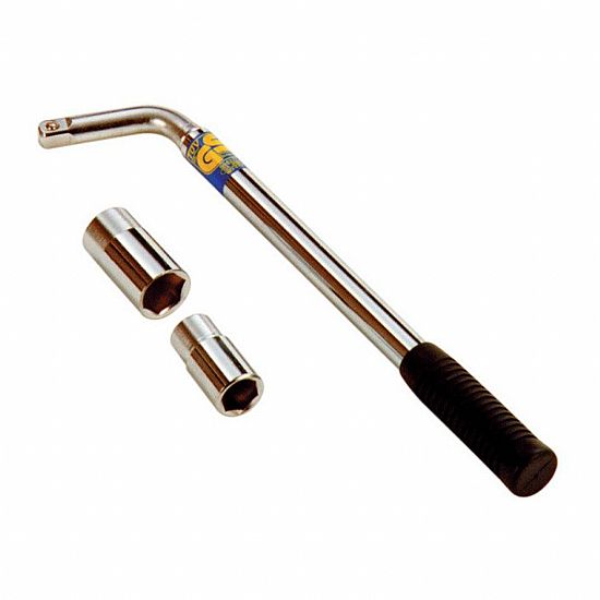 Carpoint Telescoping Lug Wrench Extendable Wheel Brace