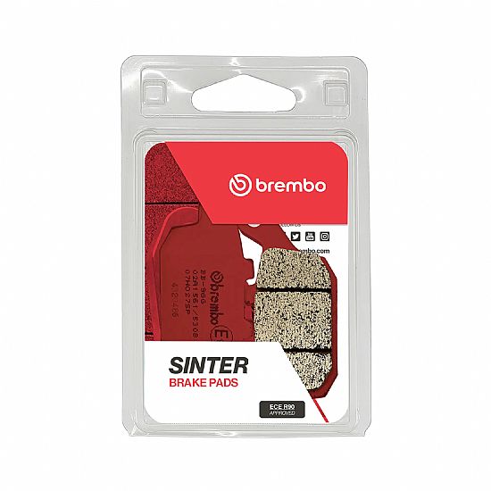 Τακάκια Πίσω Μεταλλικά Brembo Κόκκινα Για Honda Africa Twin XRV 750