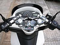 Τιμόνι (clip-ons) for HONDA PCX-125 αλουμινίου