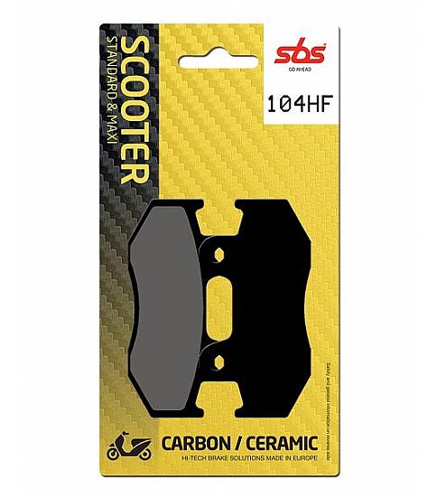 Σετ Τακάκια Εμπρός SBS 104HF FA92-323/2 HONDA XL 350 R