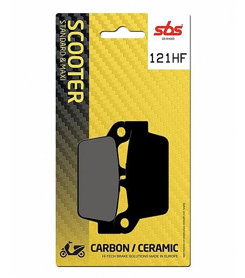 Motorcycle Brake pads SBS 121HF FA131/3 SCOOTER 50-124CCM