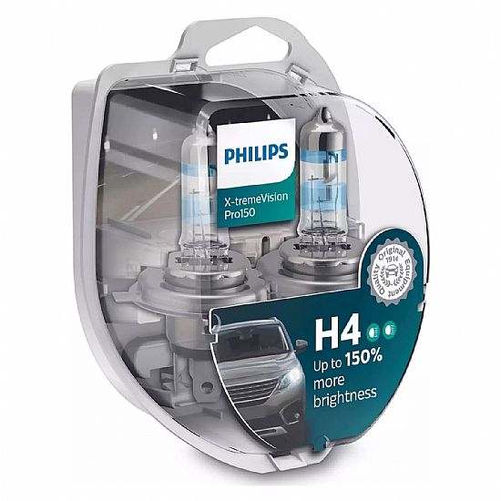 Philips X-treme Vision Pro150 H4 3700K 12V 55W