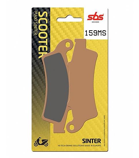 Τακάκια μοτοσυκλετών SBS 159MS FA324 MAXI SCOOTER 250-600CCM
