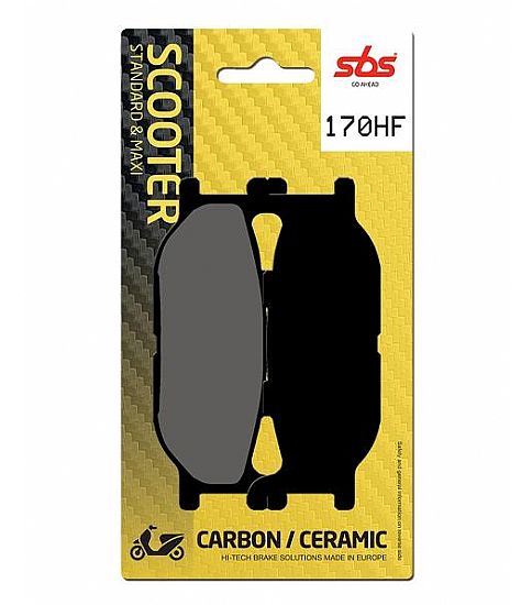 Εμπρός Τακάκια SBS 170HF SFA179 Yamaha T-Max 500 01-03