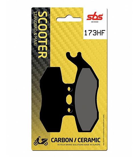 Motorcycle Brake pads SBS 173HF FA374 SCOOTER 50-124CCM