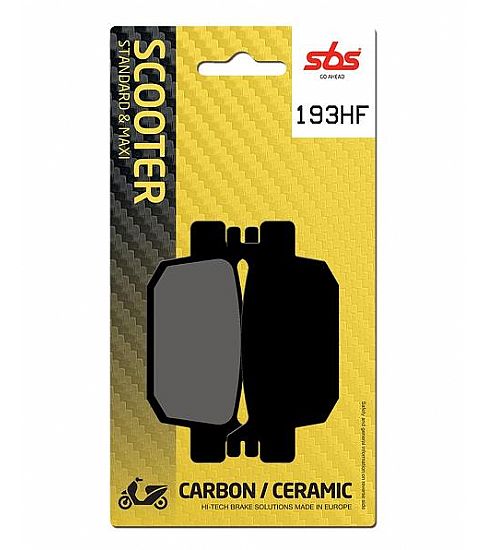 Σετ Τακάκια Πίσω SBS 193HF FA415 HONDA SH 150i-300i (07-)