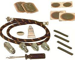 Repair kit for tires with or without tubes EMGO