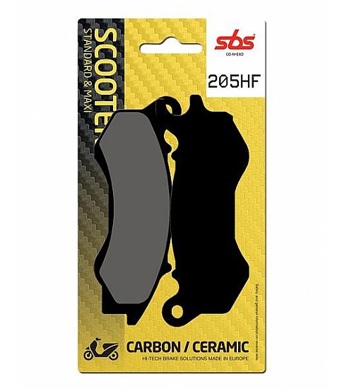 Motorcycle Brake pads SBS 205HF FA603 FR SCOOTER 50-124CCM(PCX125 )