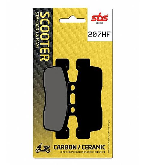 Σετ Τακάκια Εμπρός SBS 207HF Yamaha Cygnus 125