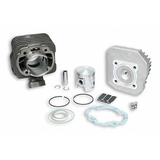 Kit cylinder with head MALOSSI Piaggio 50 2t iron