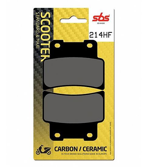 Τακάκια εμπρός SBS 214HF FA432 XCITING400i 12-24