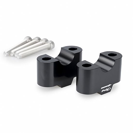 Καβαλέτα Puig Risers Ύψους 30mm Για Τιμόνια 22mm Για BMW F750 GS 18-24 / F800 GS 24- Μαύρα