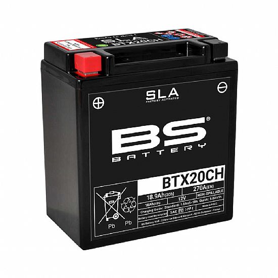 Honda BS Battery SLA BTX20CH 18.9Ah