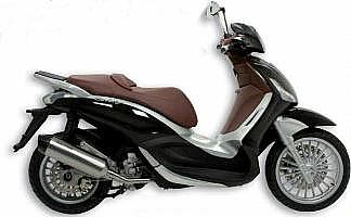 Εξάτμιση MALOSSI Ανοξείδωτη PIAGGIO BEVERLY 250 / 300