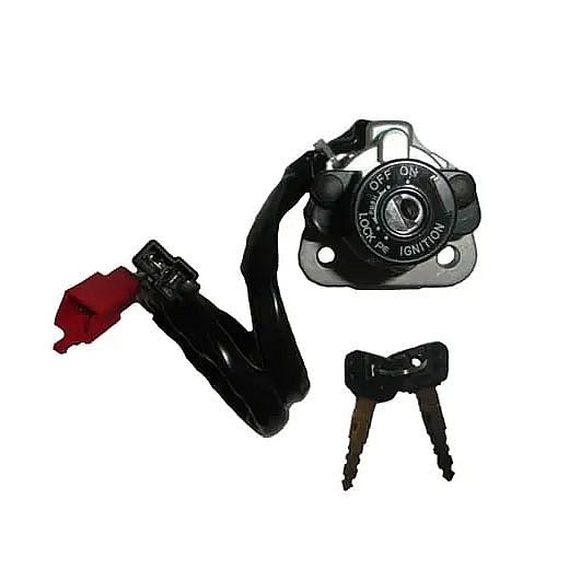 Main Ignition Switch with 2 Plugs, 4+2 Wires (Red Plug) for XT600NEW, TDM850 (Old Model)