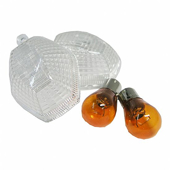 Indicator covers kit with bubls for SUZUKI V-STROM