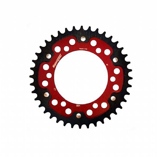 Supersprox Rear Sprocket Red-Black Yamaha Tracer 900 16-18