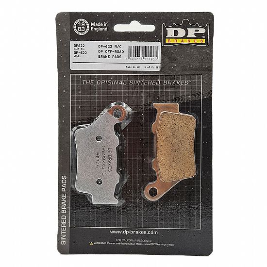 Rear Brake Pads DP-BRAKES 622 FA208