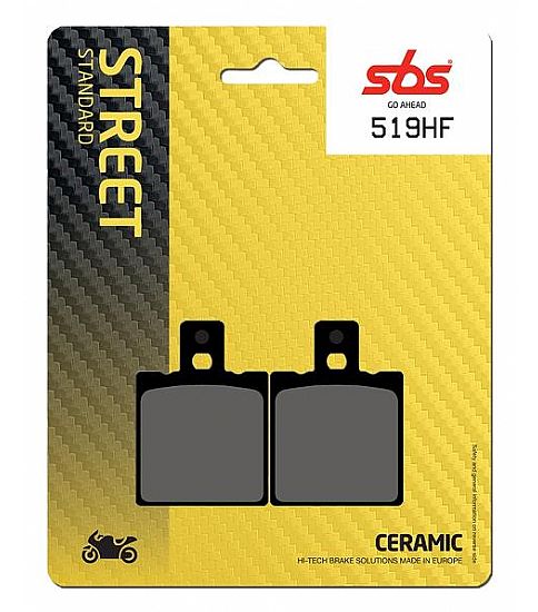 Τακάκια μοτοσυκλετών SBS 519HF FA47 STD FR/RR