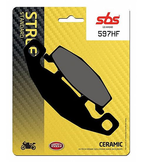 Τακάκια μοτοσυκλετών SBS 597HF FA129 STD FR/RR