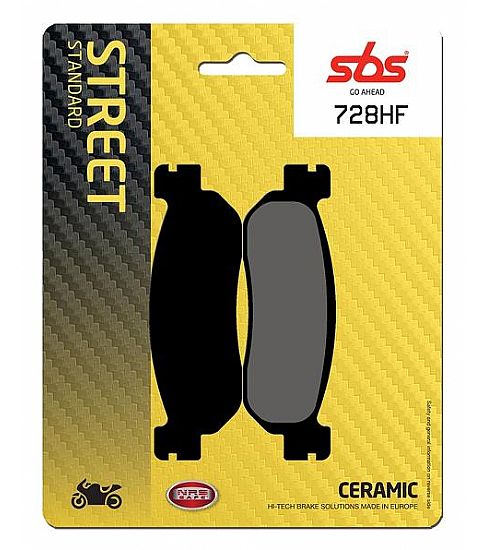 Τακάκια μοτοσυκλετών SBS 728HF FA275 STD FR