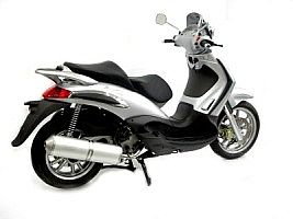 MaxiScooter Homologated aluminium slip-on