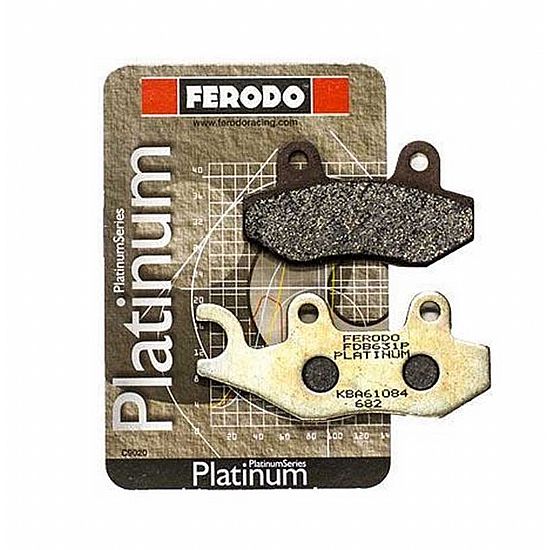 Ferodo Platinum Brake Pads Triumph Tiger 1050