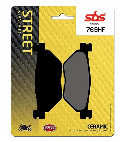 Motorcycle Brake pads SBS 769HF FA319/2 STD RR