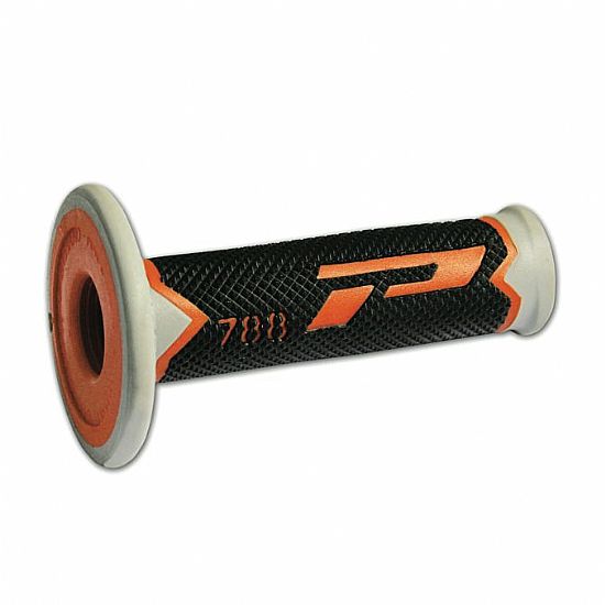 Grips PRO GRIP 788 with logo (grey-orange-black