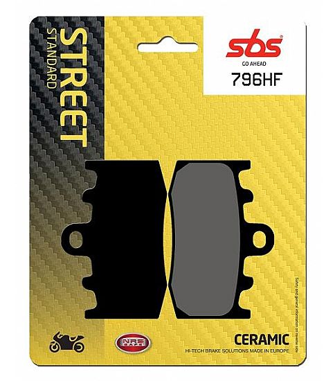 Motorcycle Brake pads SBS 796HF FA335 STD FR/RR