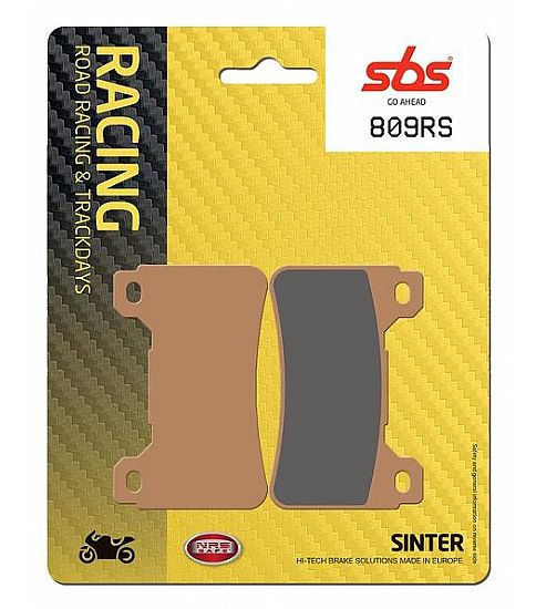 Τακάκια μοτοσυκλετών SBS 809RS FA390 FRONT RACING