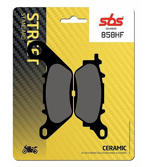 Σετ Τακάκια Εμπρός SBS 858HF FA464 STD FR/RR CRYPTON110,CRYPTONX-135