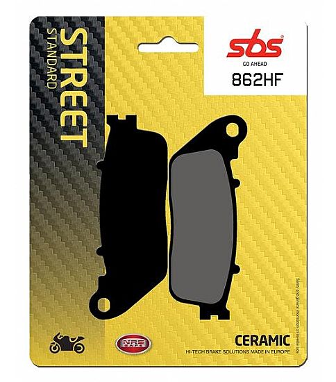 Motorcycle Brake pads SBS 862HF FA488 STD RR