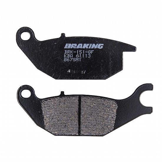 Πίσω Τακάκια Braking 867 SM1 Για Honda Supra X-125