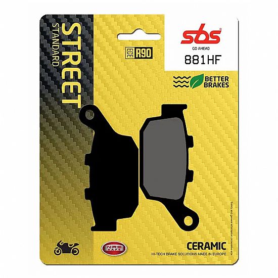 Τακάκια πίσω SBS 881HF FA496 Για Honda X-ADV 750