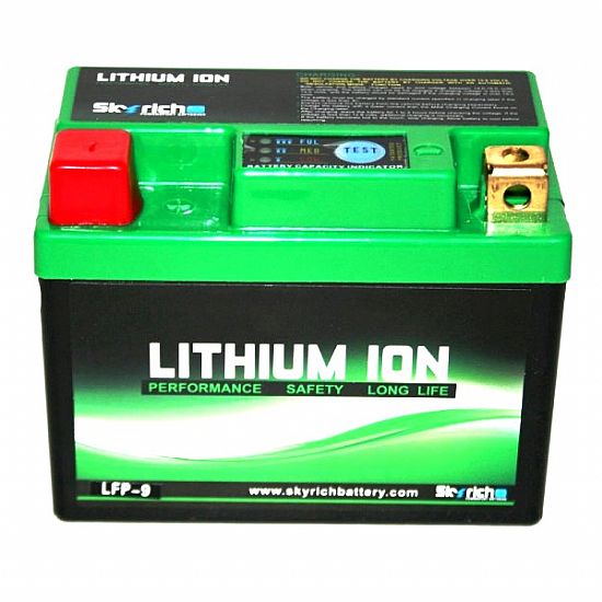 SKYRICH Motorcycle Lithium Battery LFP-9 (HB5L-B - HB4L-B) 105CA