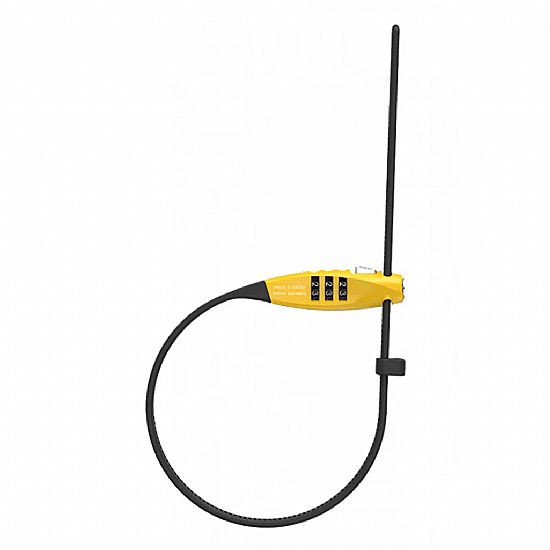 ABUS Locks Combiflex Travelguard Yellow