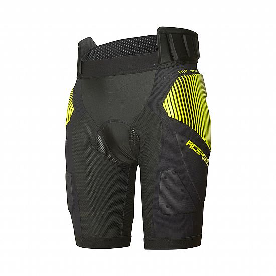 Acerbis MTB Soft Rush Shorts Μαύρο - Κίτρινο