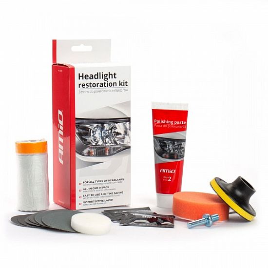 AMIO Headlight polishing kit