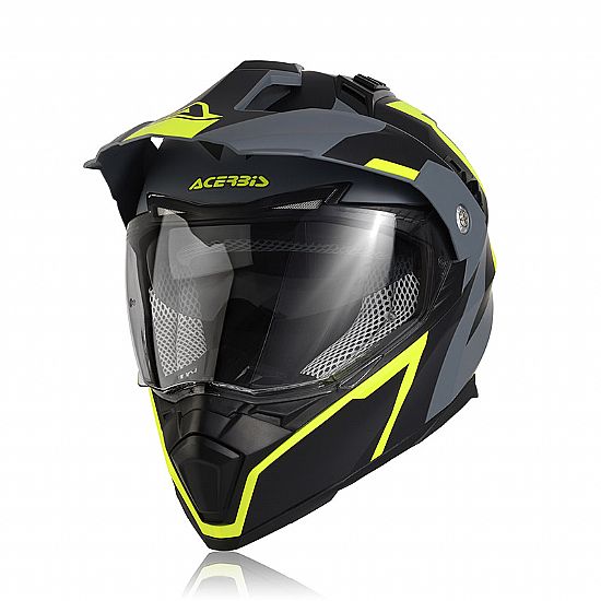 Κράνος Acerbis Flip FS-606 Μαύρο - Γκρι 22310.319