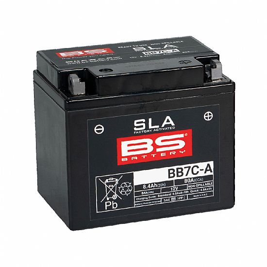 BS BATTERY SLA BB7C-A SLA 8.4Ah TW200