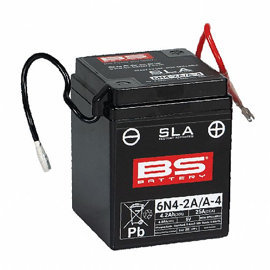 BS Battery 6V SLA 6N4-2A-4/A-4 SLA